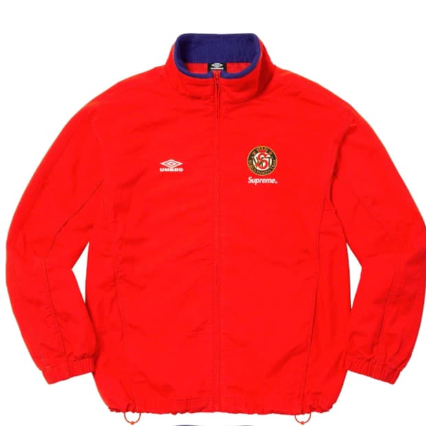 [L]슈프림 엄브로 코튼 립스탑 트랙자켓
