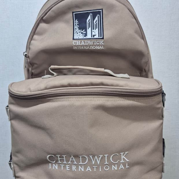 채드윅 인터내셔널(국제학교)백팩 판매합니다