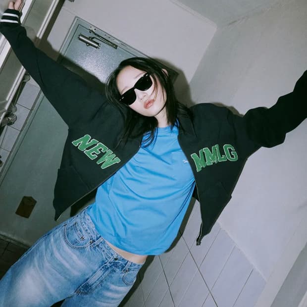 Mmlg 스웻 점퍼 네이비 M