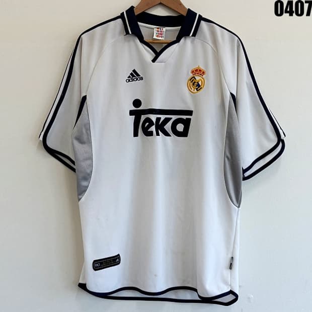 아디다스 레알마드리드 홈 유니폼 로베르토 카를로스 3번 마킹 L 0407