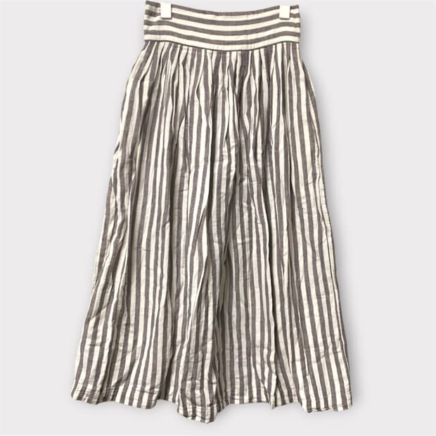 모리걸하구미 AO daikanyama japan stripe skirt