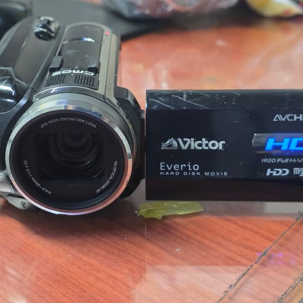 JVC 에버리오 GZ-HD40 빈티지 디지털캠코더
