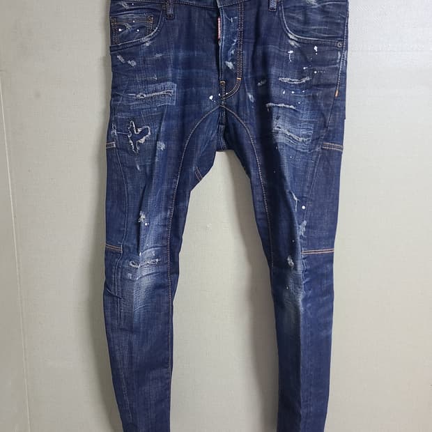 디스퀘어드 멀티디스 슬림바이커 50<국32>