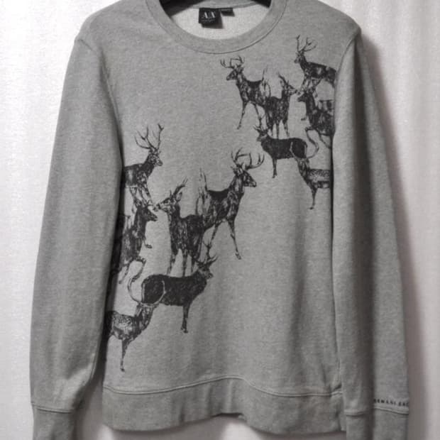 아르마니익스체인지/남성긴팔티셔츠(사이즈XXXL,115)