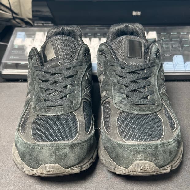 [260] 뉴발란스 990v4 메이드 인 USA 트리플 블랙