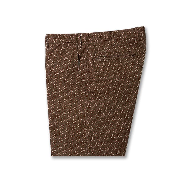 피티제로우노 [PT01] 고스트 프로젝트 플라워 패턴 이태리 치노팬츠