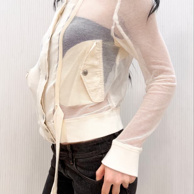 ghost mesh jacket