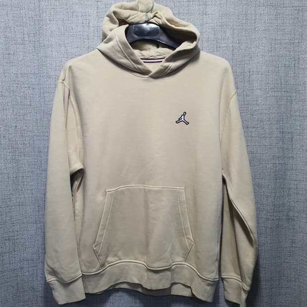 조던 기모 후드티 아이보리 점프맨  