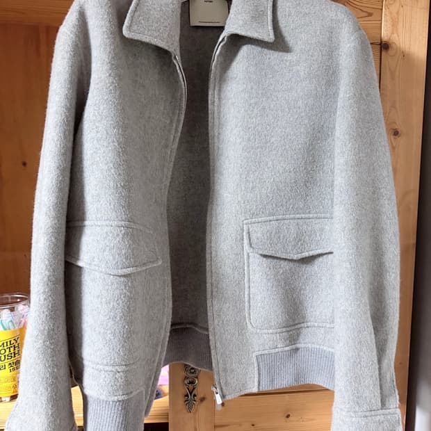 (4)포터리 캐시미어 A-2자켓 토프