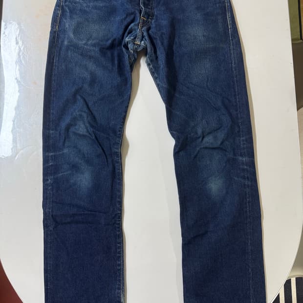 RRL 더블알엘 로우스트레이트 데님 33/32