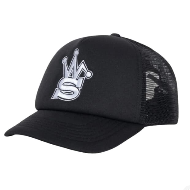 스투시 아워레가시 워크샵 트러커 캡 블랙