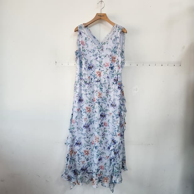 올리브데올리브 플라워 캉캉 롱 원피스