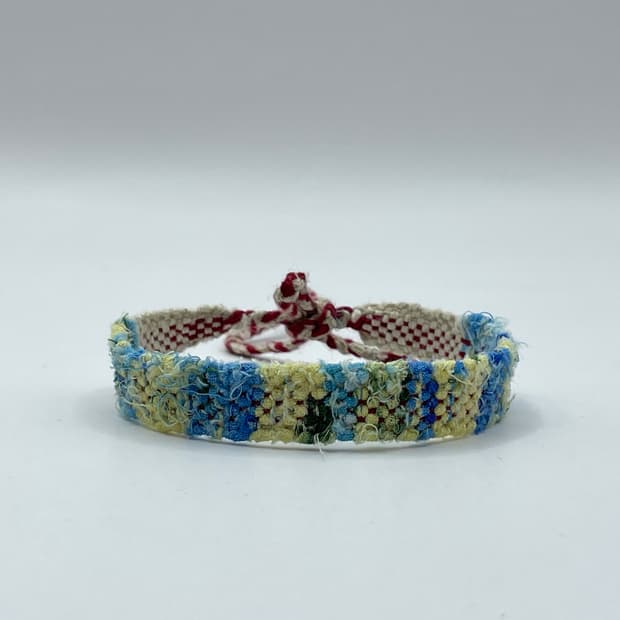 핸드메이드 멀티컬러 직조 팔찌