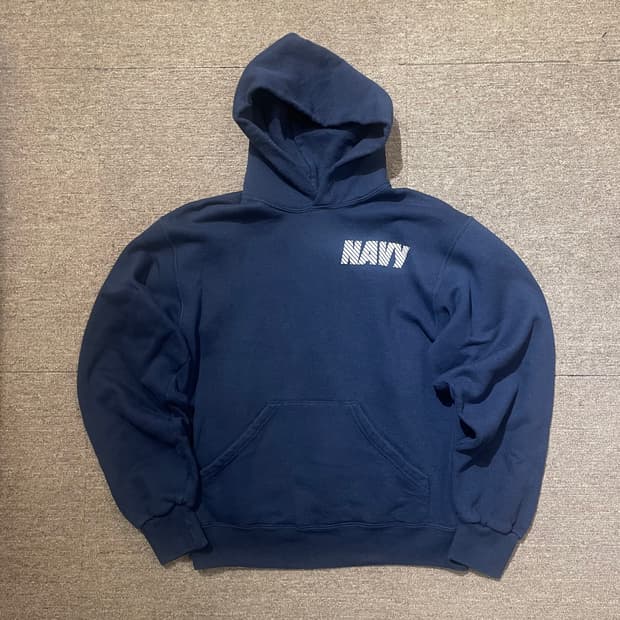 (S) USA Soffe NAVY 밀리터리 미해군 후드티