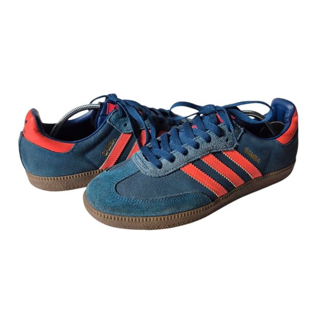 260) 13s adidas 아디다스 삼바 트라이벌 블루 레드