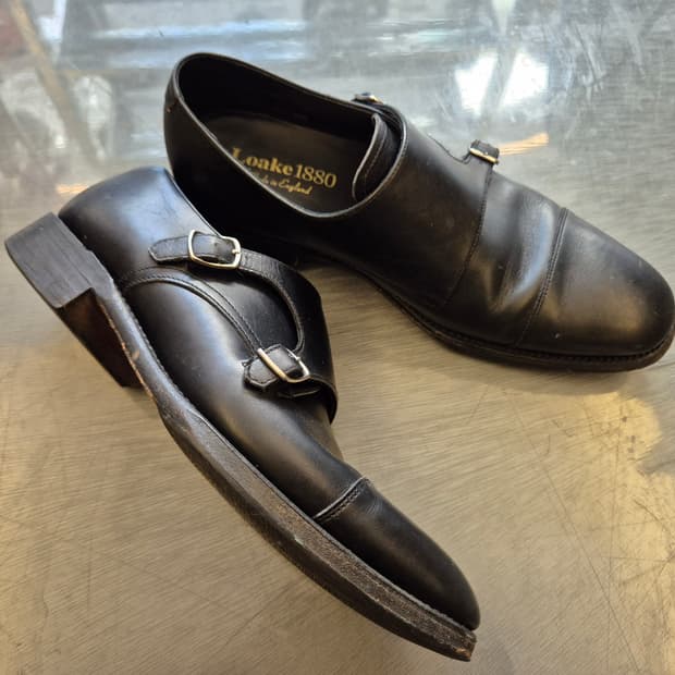 LOAKE 더블 몽크스트랩 구두