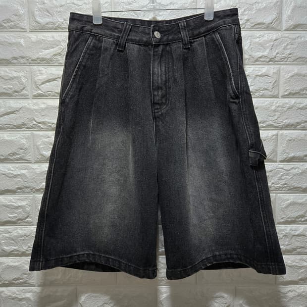 어반디타입 데님 버뮤다 팬츠 28~29