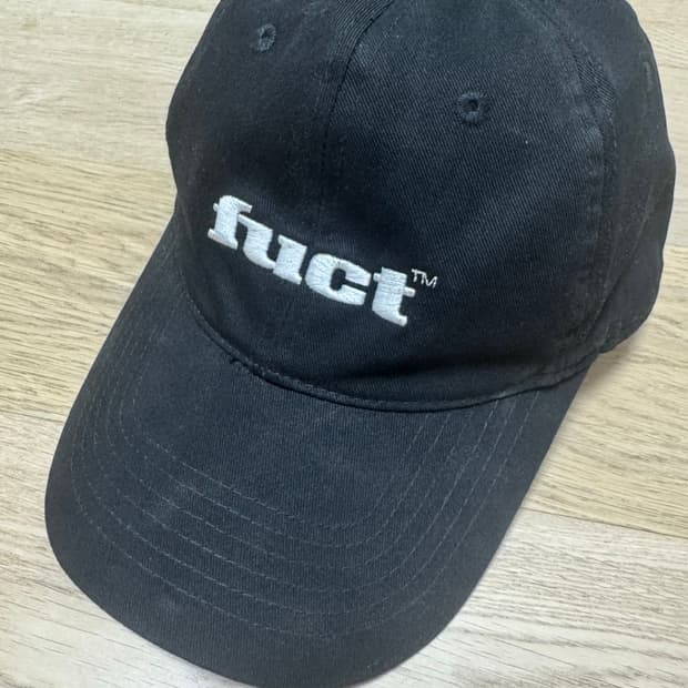 Fuct 볼캡 블랙