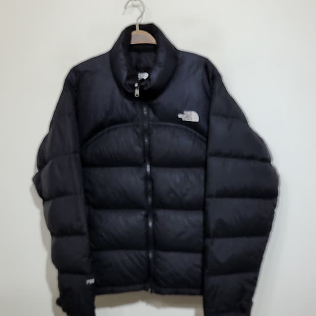 (XL) 노스페이스 700 눕시패딩 점퍼 블랙 거위털 구스다운 자켓 