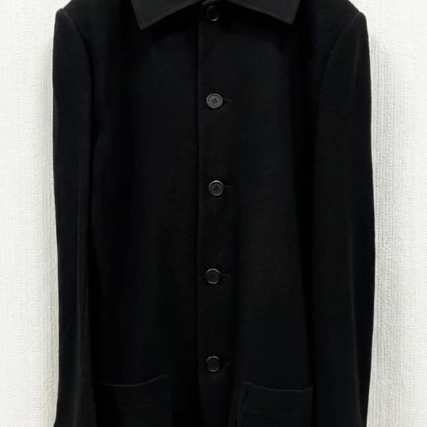 Yohji Yamamoto Laine Wool Single Jacket