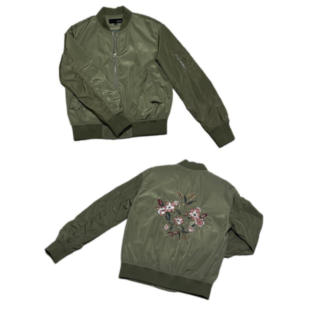 (새상품) Bomber jacket 블루종