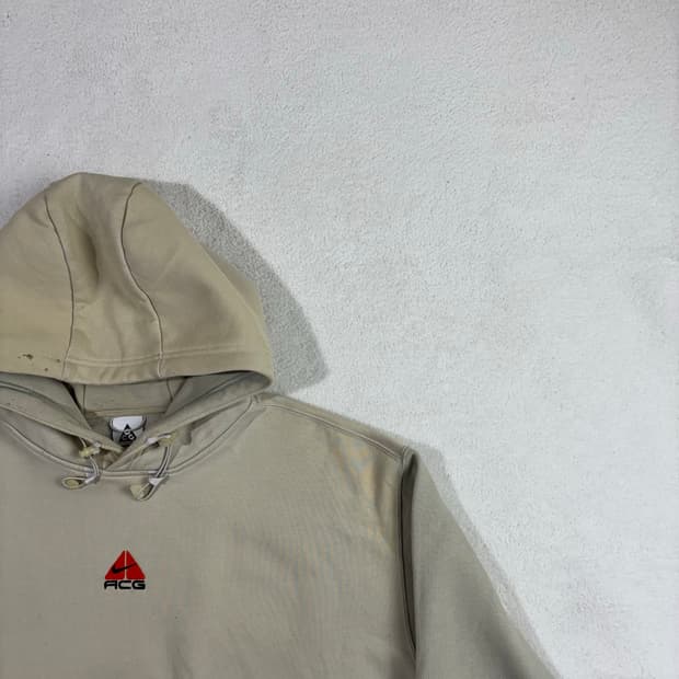 나이키 acg 센터로고 써마핏 후드티