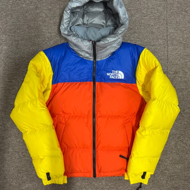 노스페이스 멀티컬러 눕시패딩
