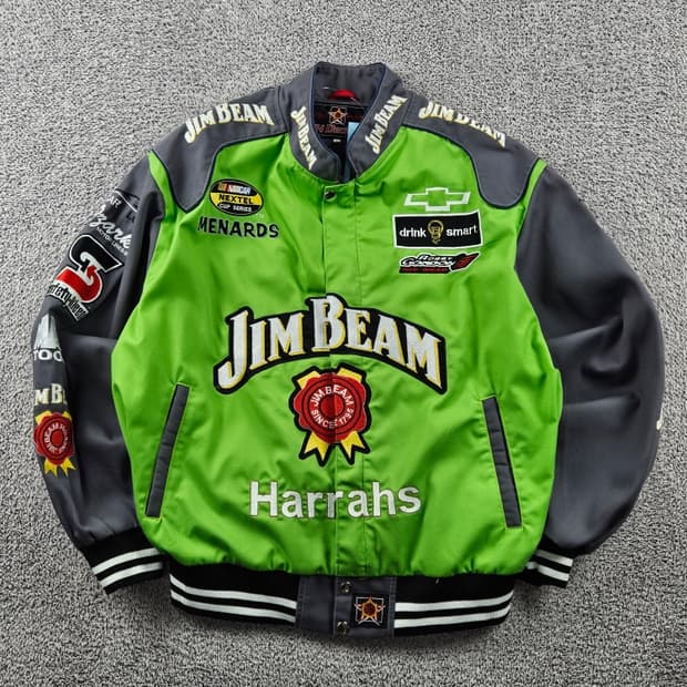JH 리메이크 나스카 짐빔 레이싱 자켓 ( L ) / 11223