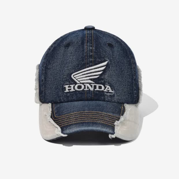 [Honda] 혼다 vintage cutoff cap(dark blue)