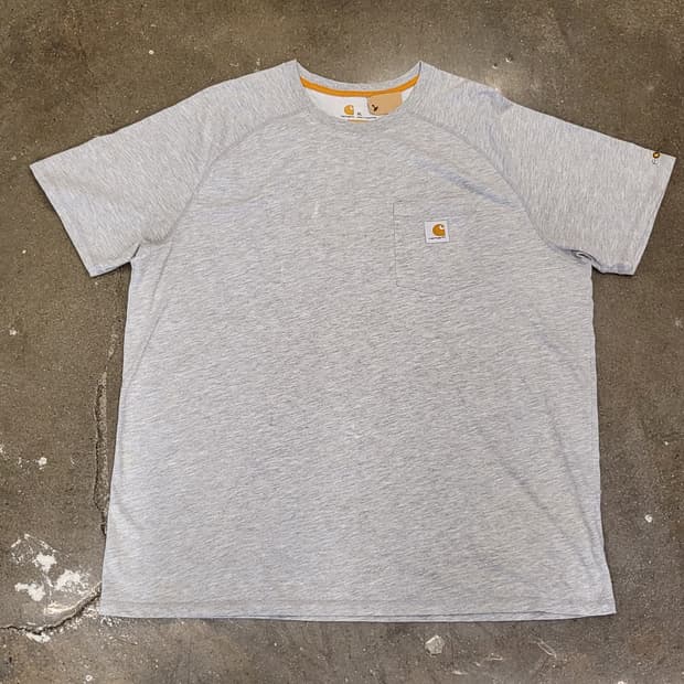 칼하트 포켓 티셔츠 회색