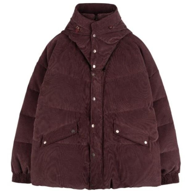 Hgbbstudio barents down parka red bean L