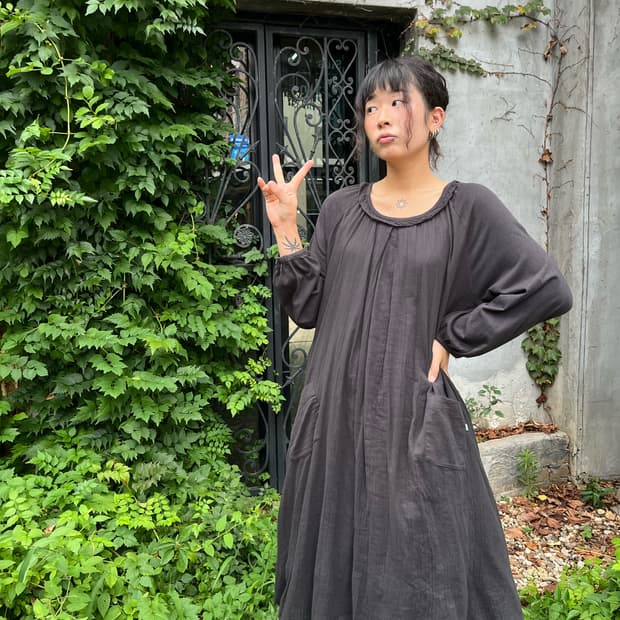 drugstores 데일리 블랙 원피스