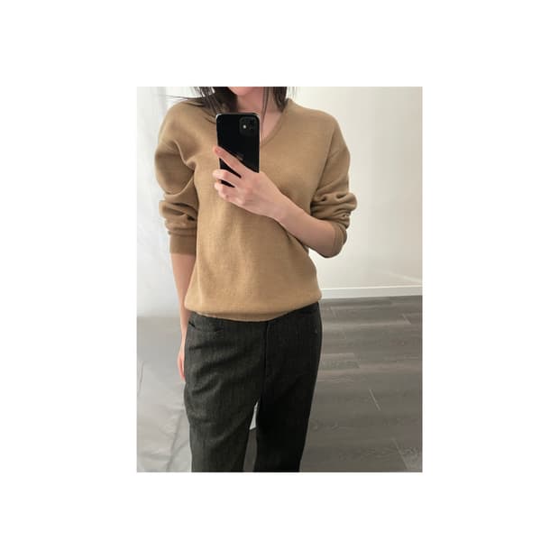  vtg v-neck knit