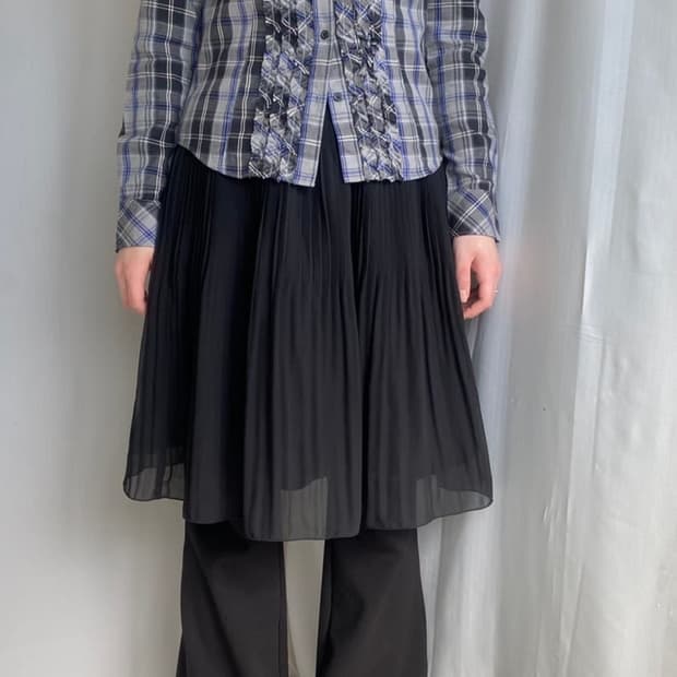 빈티지 레이어드 스커트