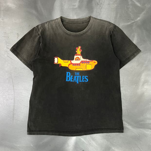  비틀즈 옐로우 서브마린 밴드 티 y16056