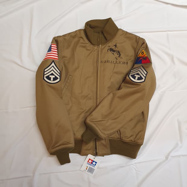 (M)리얼맥코이 탱커 자켓 타미야 콜라보레이션 한정판