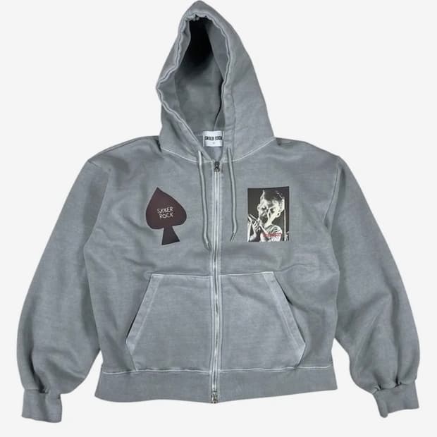 스케이터락 후드집업