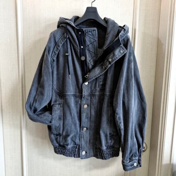 송지오 옴므 청자켓