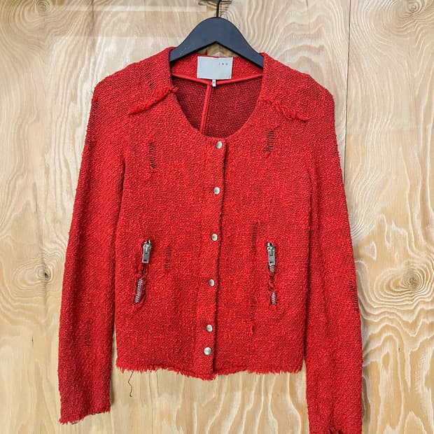 이로 Agnette 디스트레스드 자켓