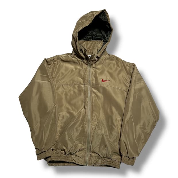 Nike 00s 올드스쿨 베이지 점퍼
