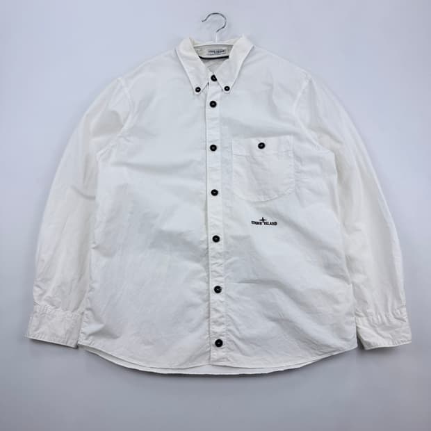 스톤아일랜드 로고셔츠 국내백화점판