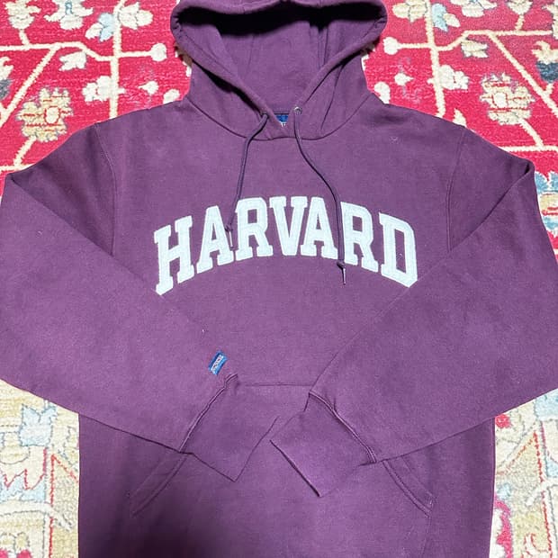 잔스포츠 하버드 후드 티셔츠