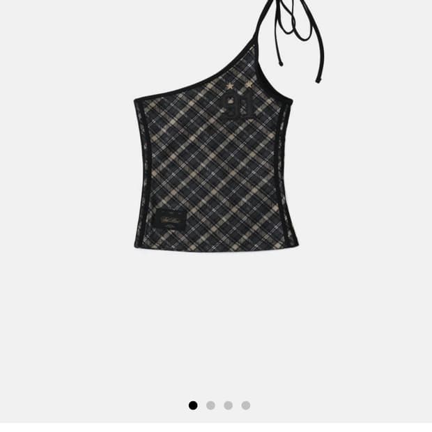 배드블러드 원숄더 탑