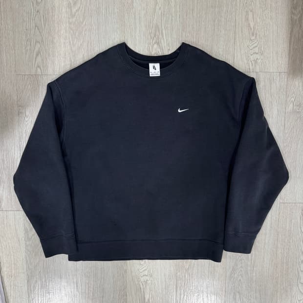 나이키 스우시 블랙 맨투맨 3xl