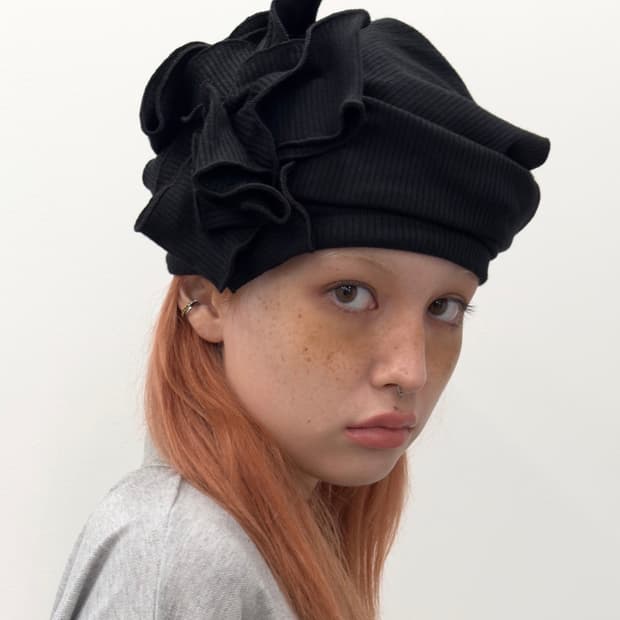 타입서비스 Gathered 비니 블랙 새상품