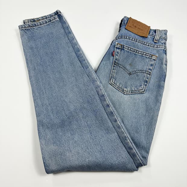 26 90s 리바이스 USA 여성 슬림핏 데님팬츠