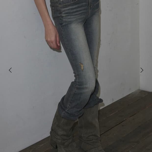 이네기 inegi Smoke Bootscut Denim Pants (M)