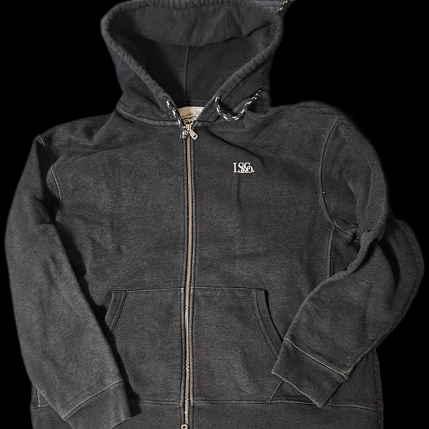 00s 리바이스 헤비코튼 후드집업