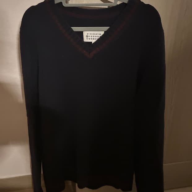 Maison Margiela school boy knit