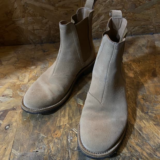 Bottega Veneta 보테가 베네타 칸예 스웨이드 첼시부츠 카멜